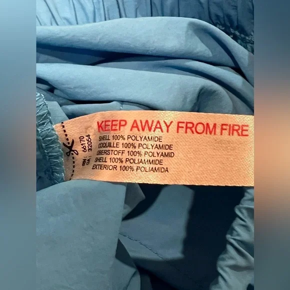 Free People Movement Pant Womens Fly By Night Drawstring Wavy Blue Hiking Small - Picture 12 of 13